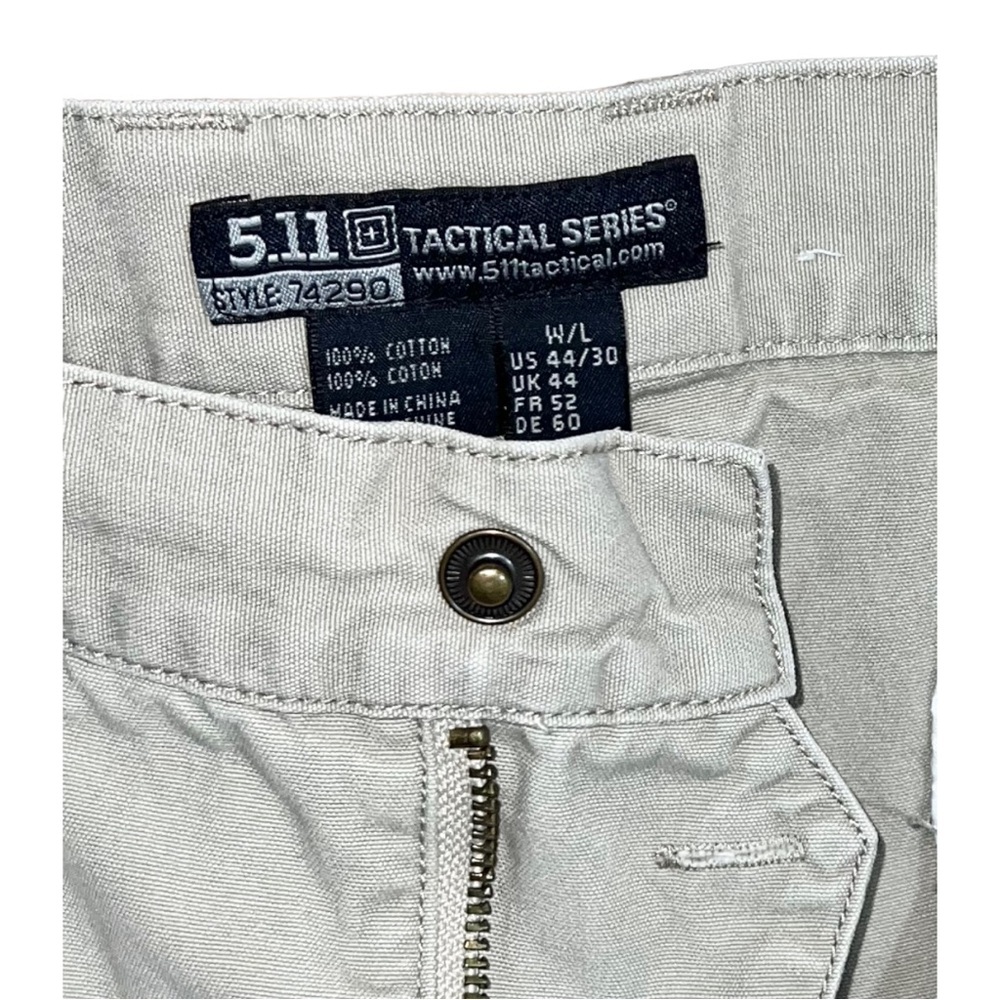 5.11 Tactical Series Cargo Pants Men’s Size 44x30 Stone Beige - Picture 4 of 9